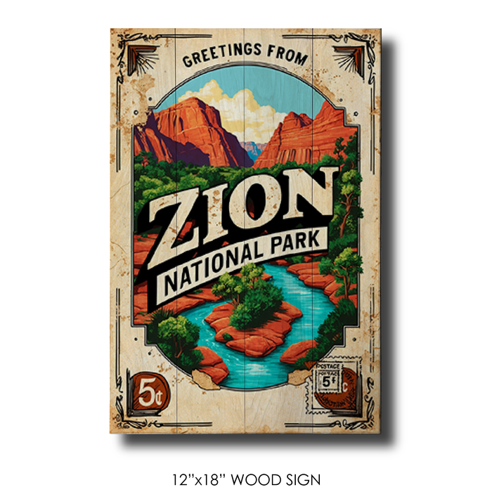 Greetings from  Zion