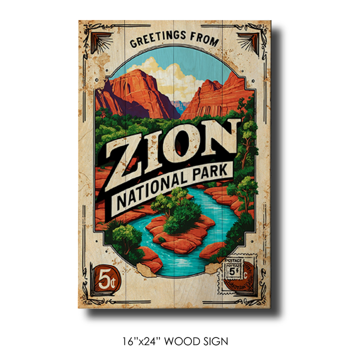 Greetings from  Zion