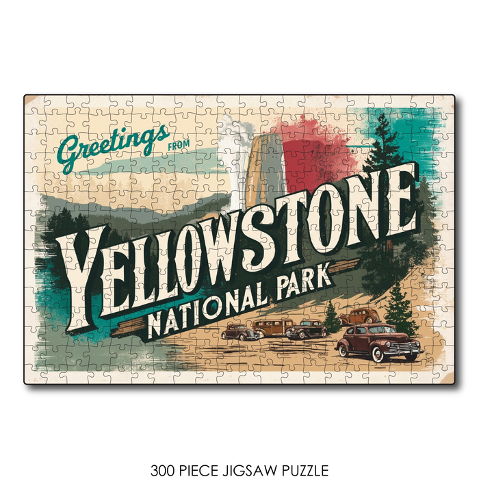 Greetings from Yellowstone Landscape