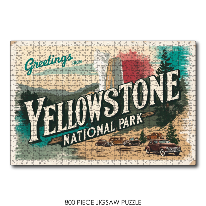 Greetings from Yellowstone Landscape