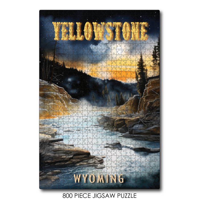 Yellowstone Night Lights