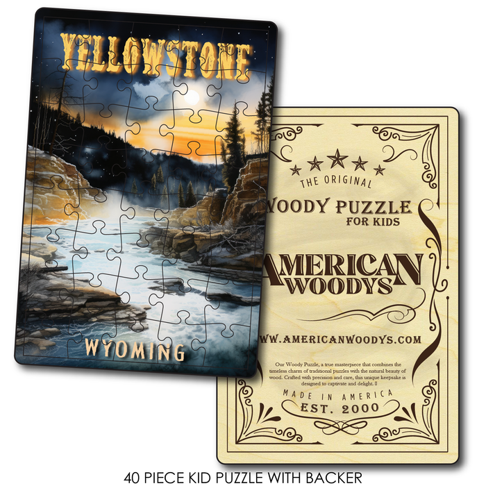 Yellowstone Night Lights