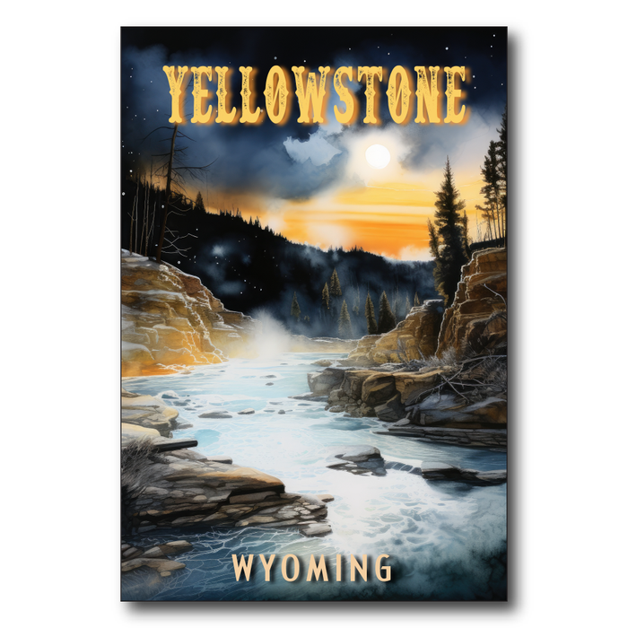 Yellowstone Night Lights