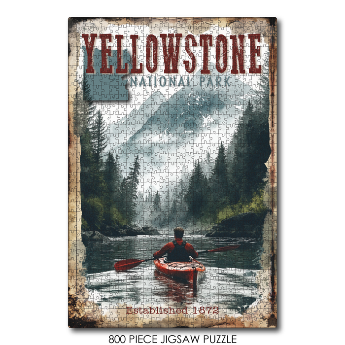 Kayaking Yellowstone