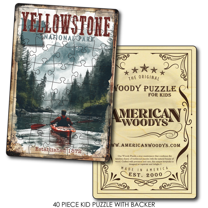 Kayaking Yellowstone