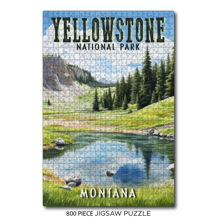 Yellowstone Spring - Montana