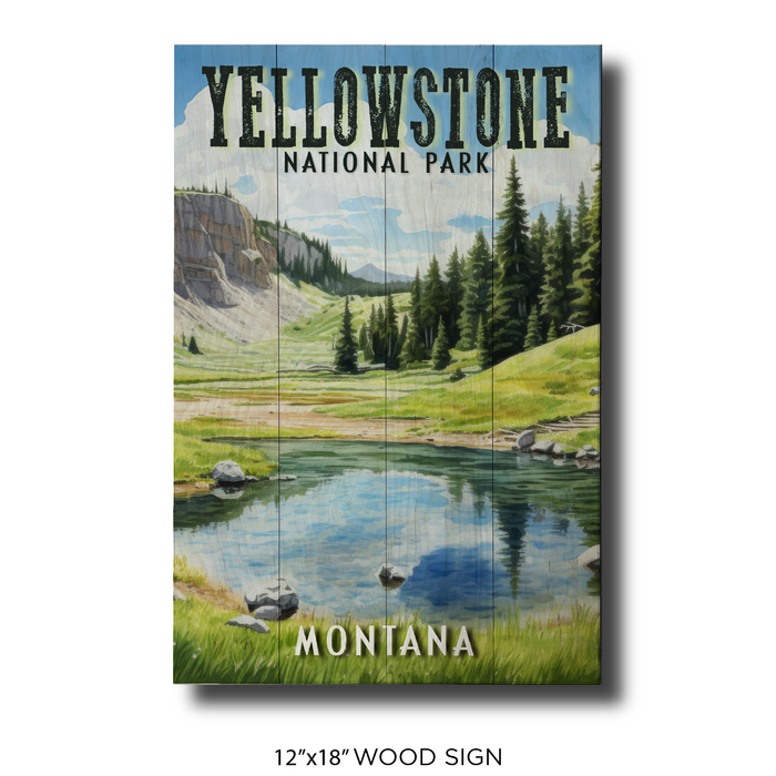 Yellowstone Spring - Montana