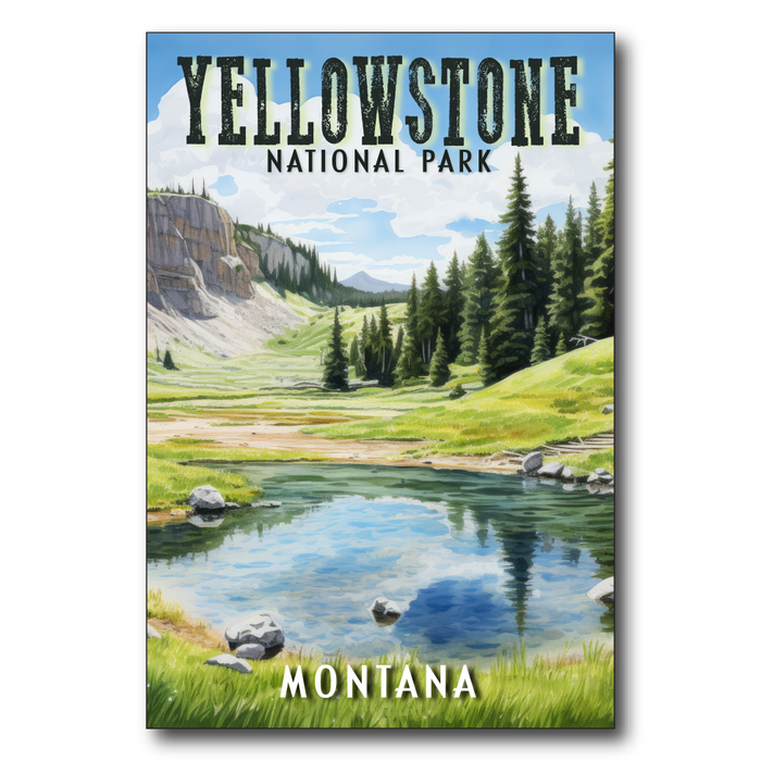 Yellowstone Spring - Montana