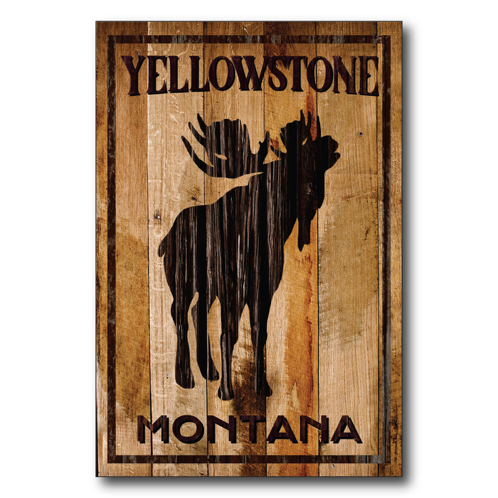 Yellowstone Bellowing Moose - Montana