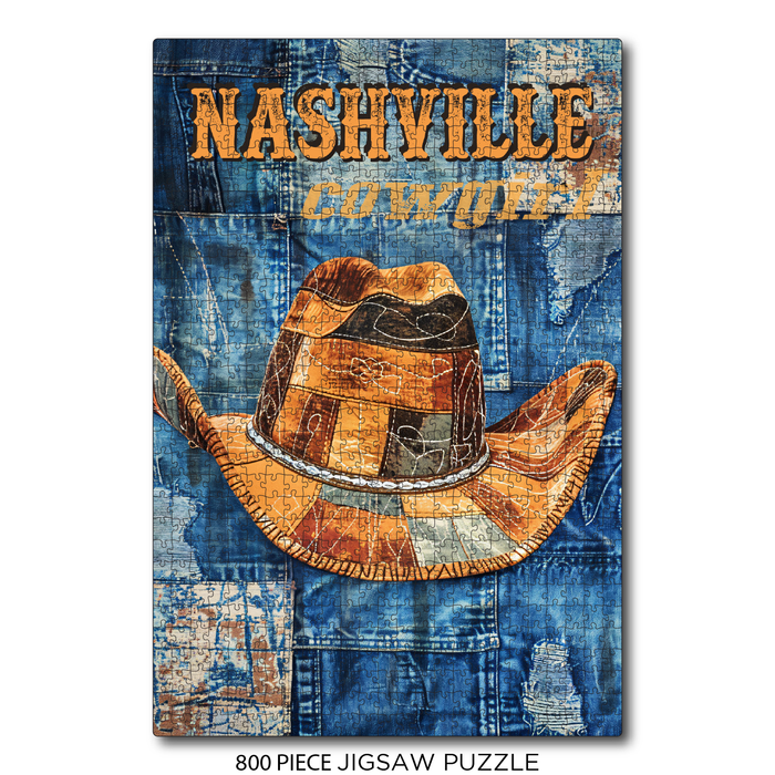 Nashville Demin Cowgirl Hat