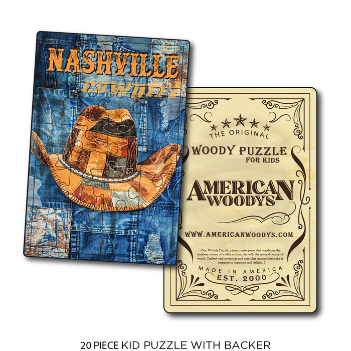 Nashville Demin Cowgirl Hat