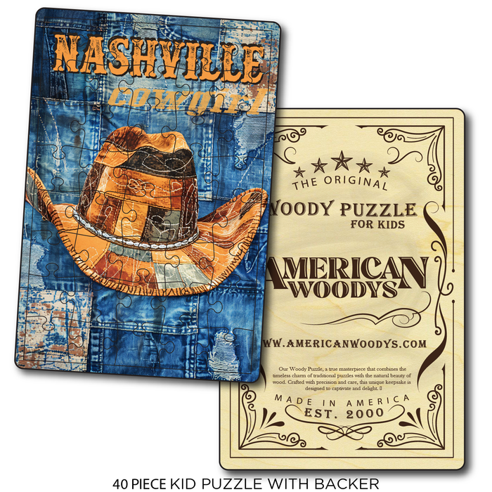 Nashville Demin Cowgirl Hat