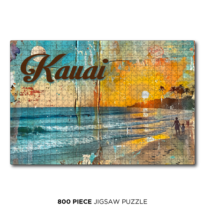 Retro Kauai Collage