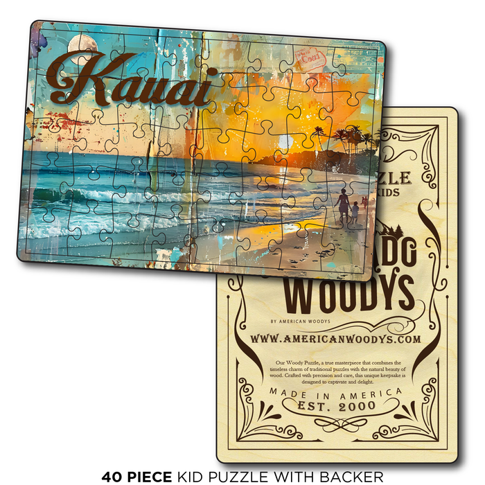 Retro Kauai Collage