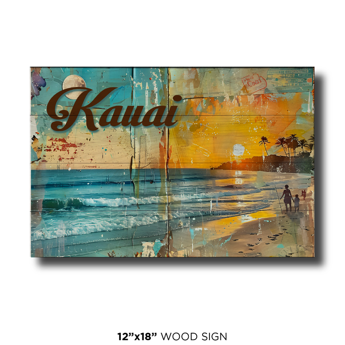 Retro Kauai Collage