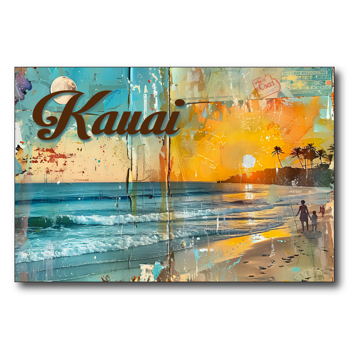 Retro Kauai Collage