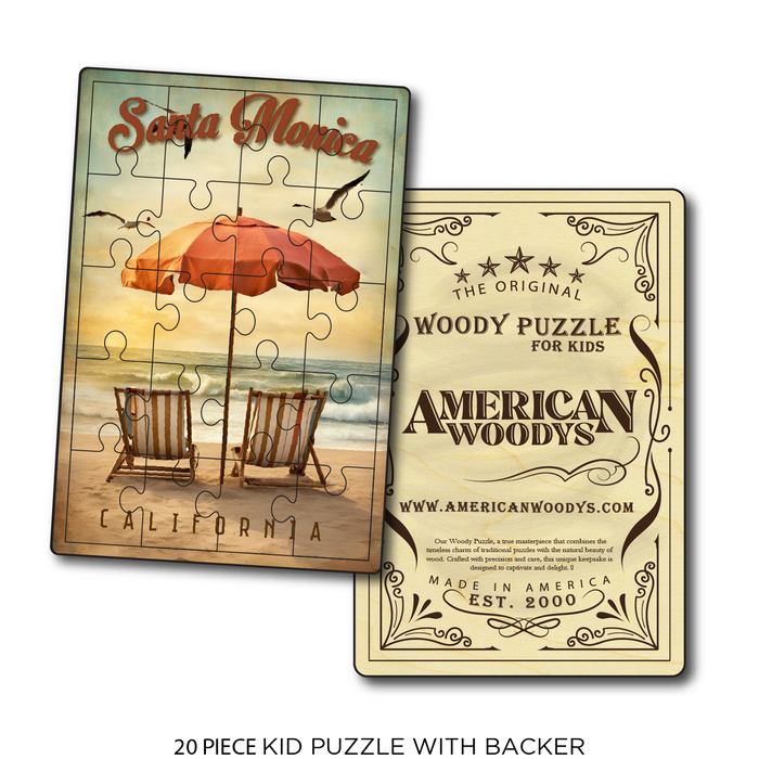 Vintage Double Chair Santa Monica