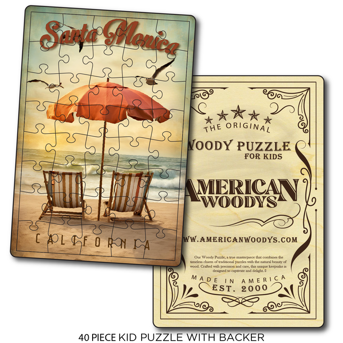 Vintage Double Chair Santa Monica