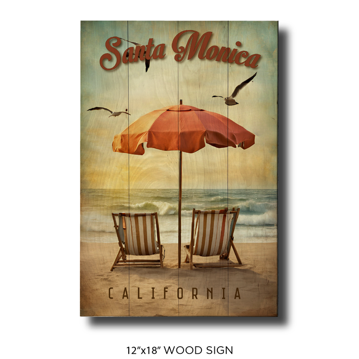 Vintage Double Chair Santa Monica