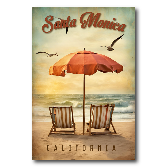 Vintage Double Chair Santa Monica