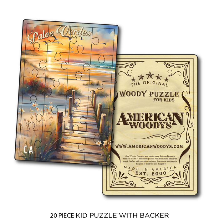 Wooden Path Palos Verdes