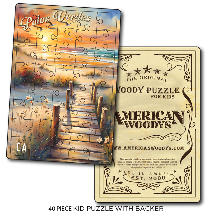 Wooden Path Palos Verdes