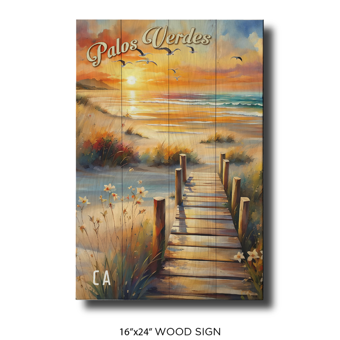 Wooden Path Palos Verdes
