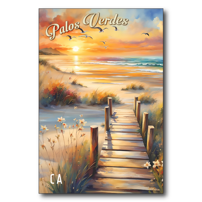 Wooden Path Palos Verdes