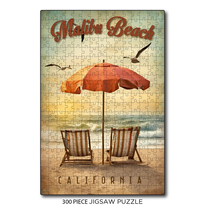 Vintage Double Chair Malibu Beach