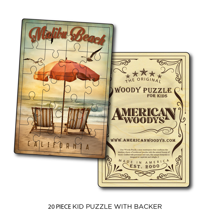 Vintage Double Chair Malibu Beach