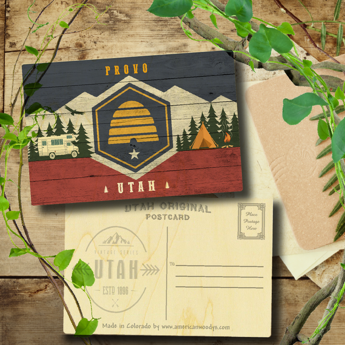 Utah Camping Flag Provo