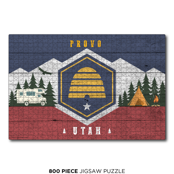 Utah Camping Flag Provo