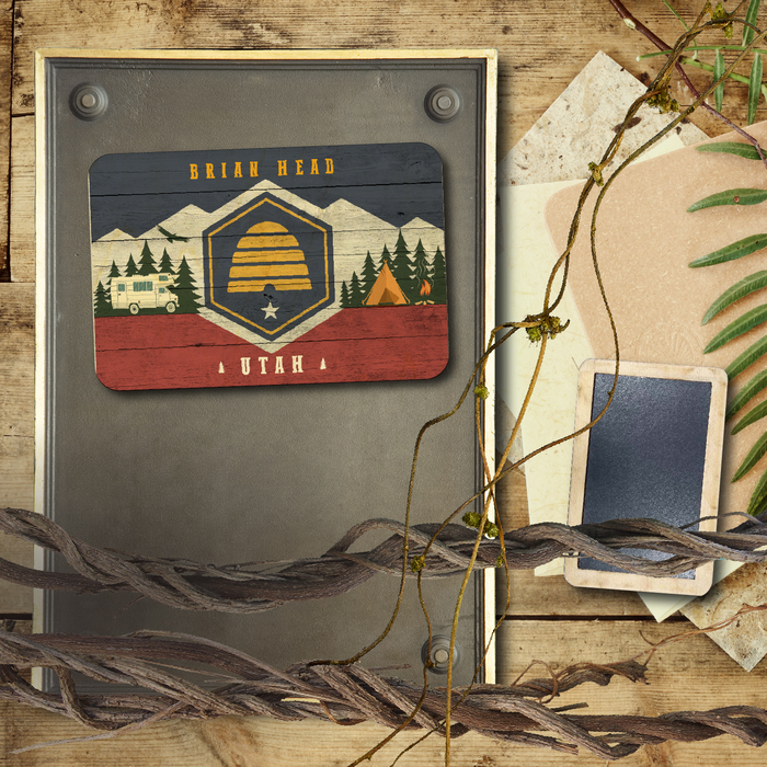 Utah Camping Flag Brian Head