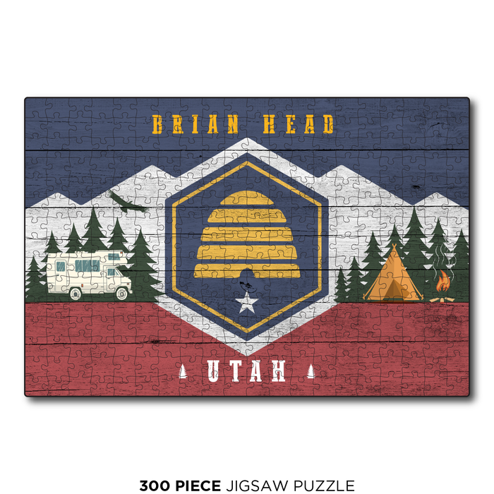Utah Camping Flag Brian Head