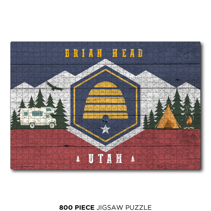 Utah Camping Flag Brian Head