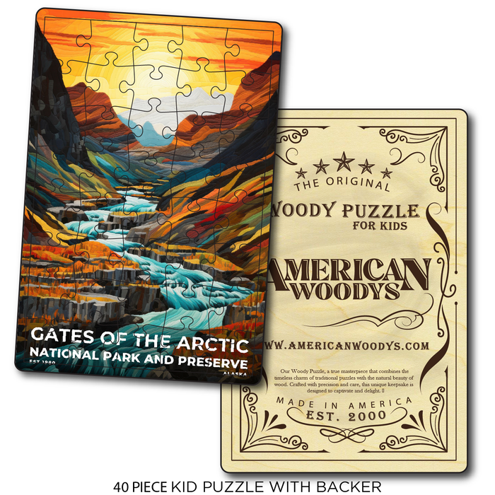Gates of the Arctic National Park and Preserve - Quilted