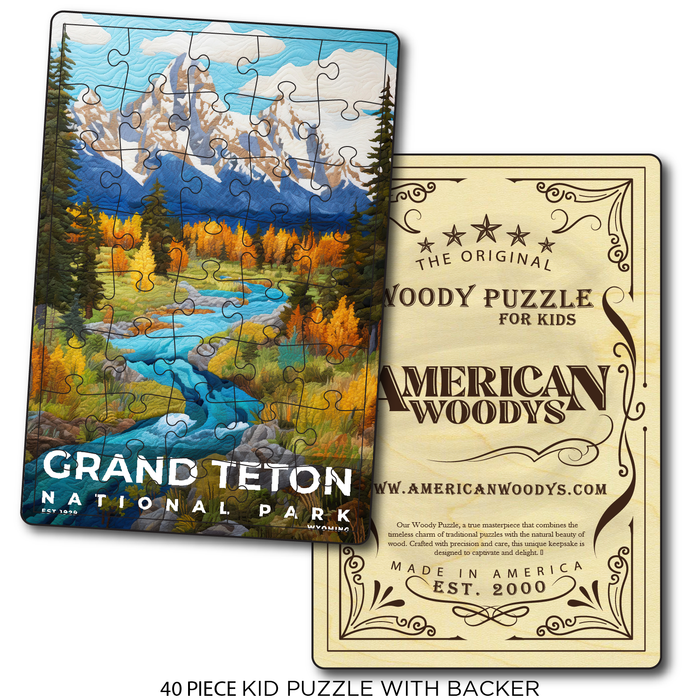 Grand Teton National Park - Quilted