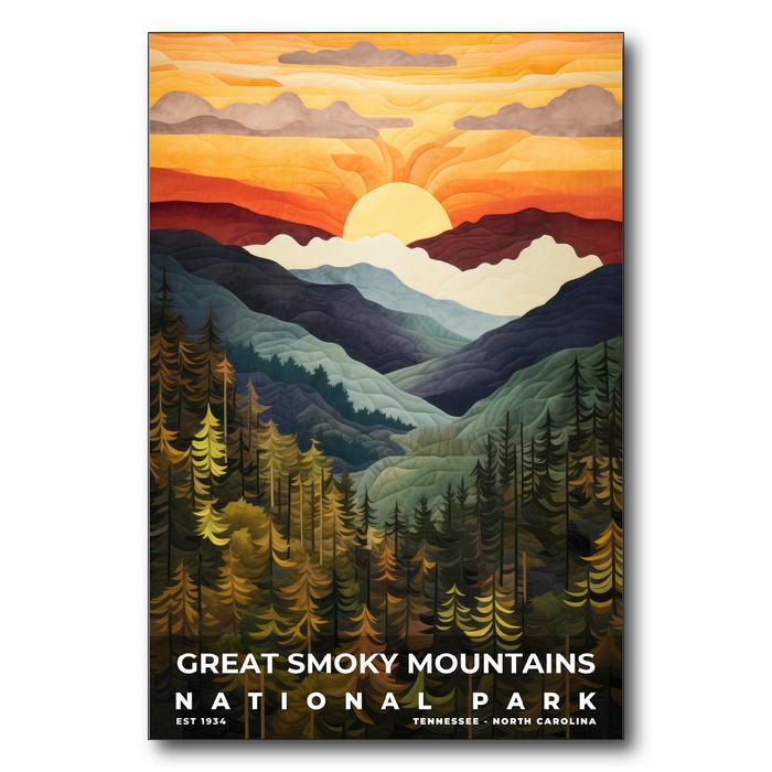Great Smoky Mountains National Park - Quilted