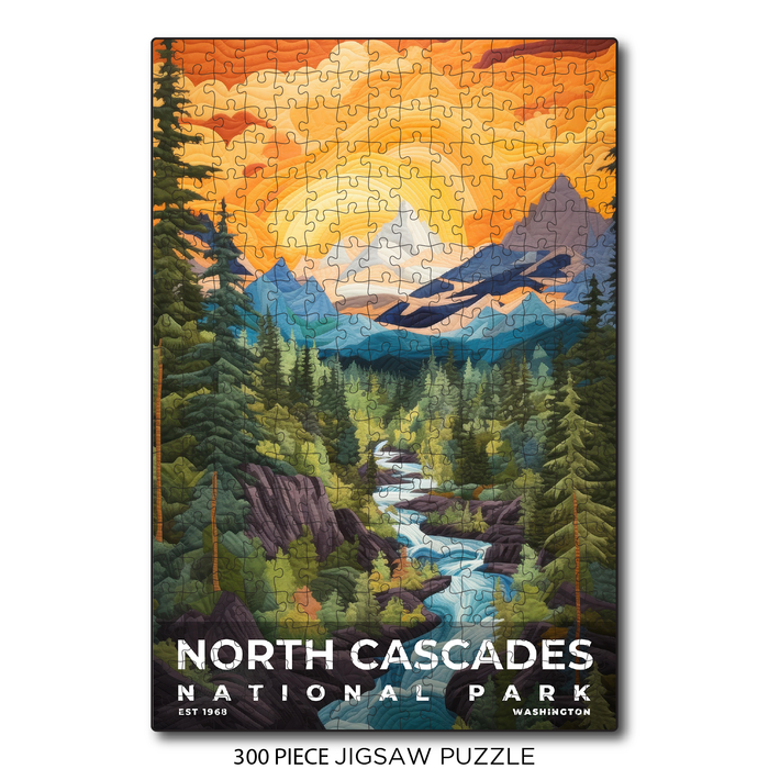 North Cascades National Park - Quilted