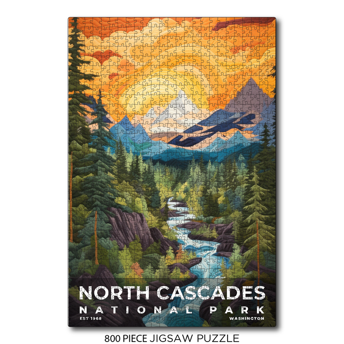 North Cascades National Park - Quilted