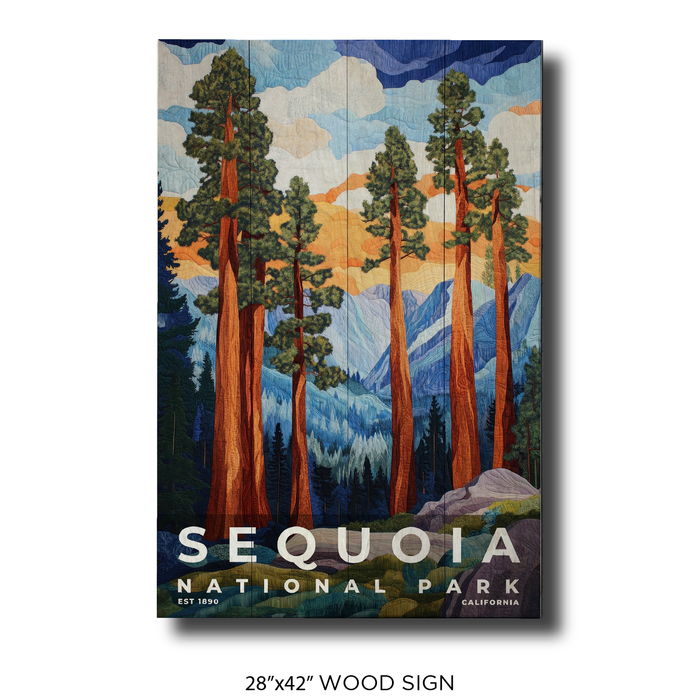Sequoia National Park - Quilted