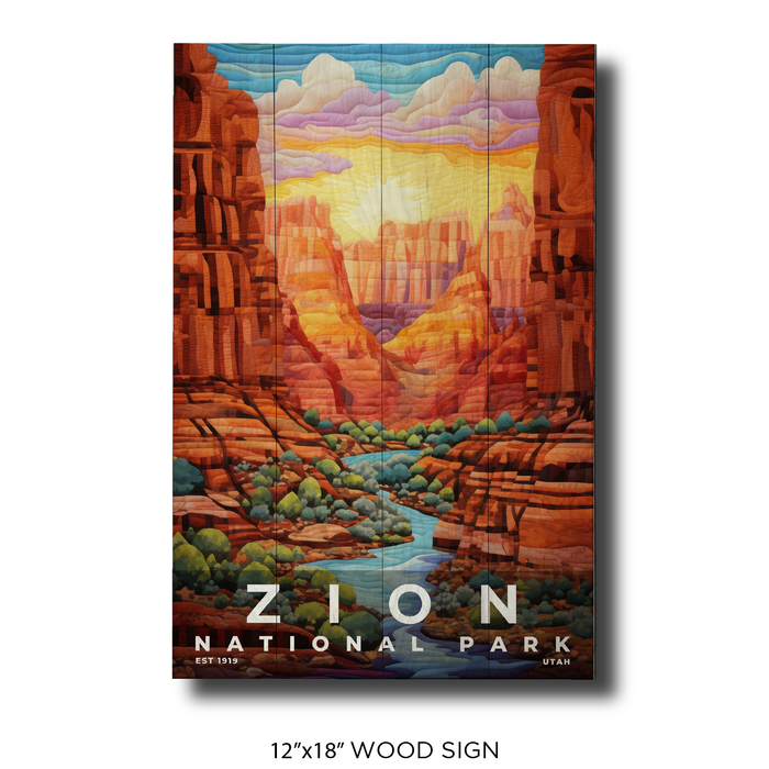 Zion National Park - Quilted