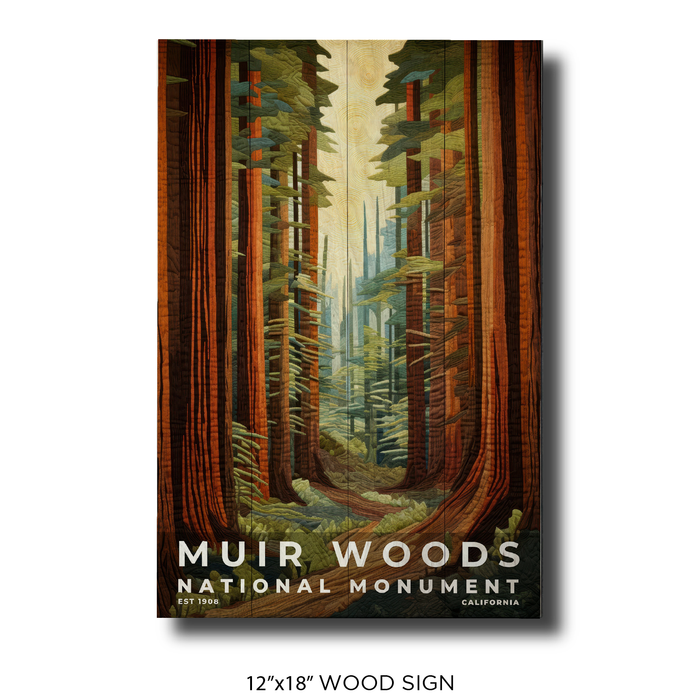Muir Woods, CA - Quilted
