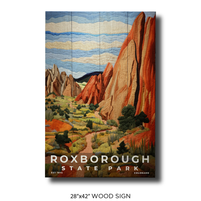 Roxborough State Park, CO - Quilted