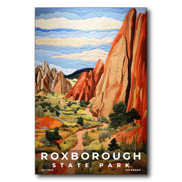 Roxborough State Park, CO - Quilted