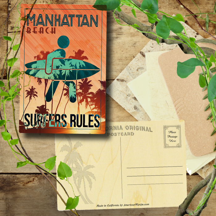 Surfers Rules Manhattan Beach