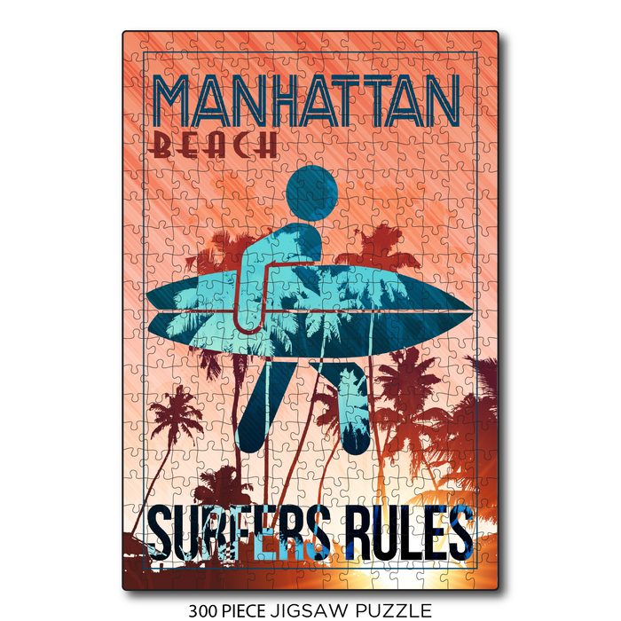 Surfers Rules Manhattan Beach