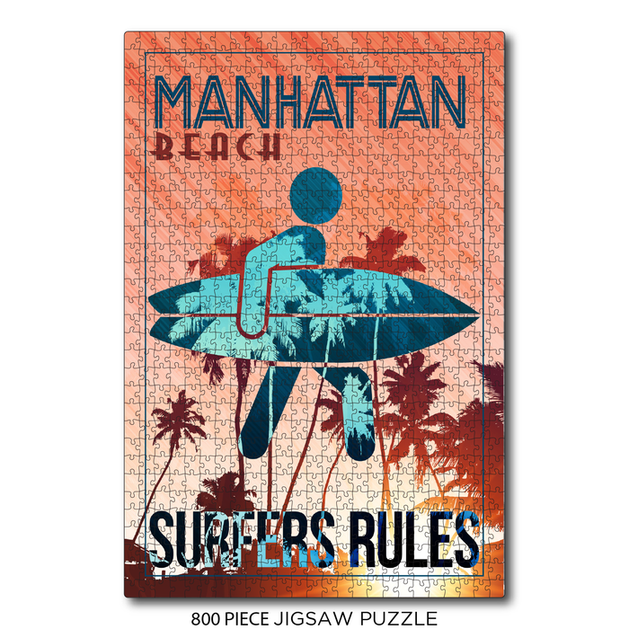 Surfers Rules Manhattan Beach