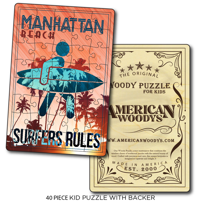 Surfers Rules Manhattan Beach