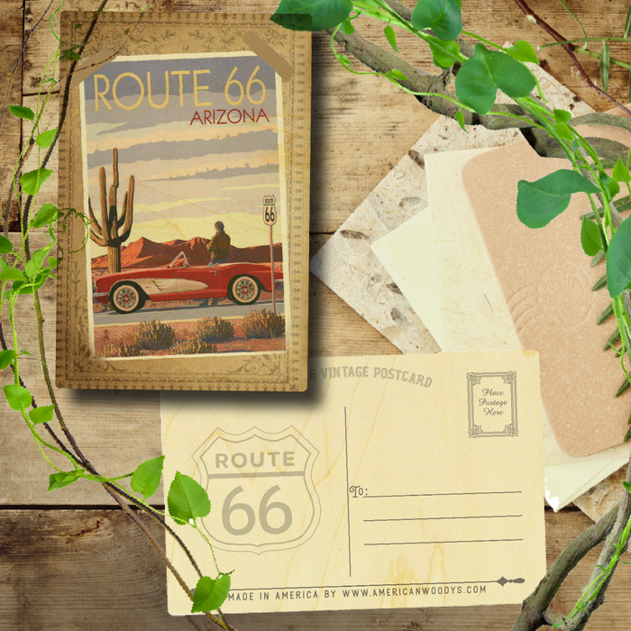 Route 66 Corvette Arizona